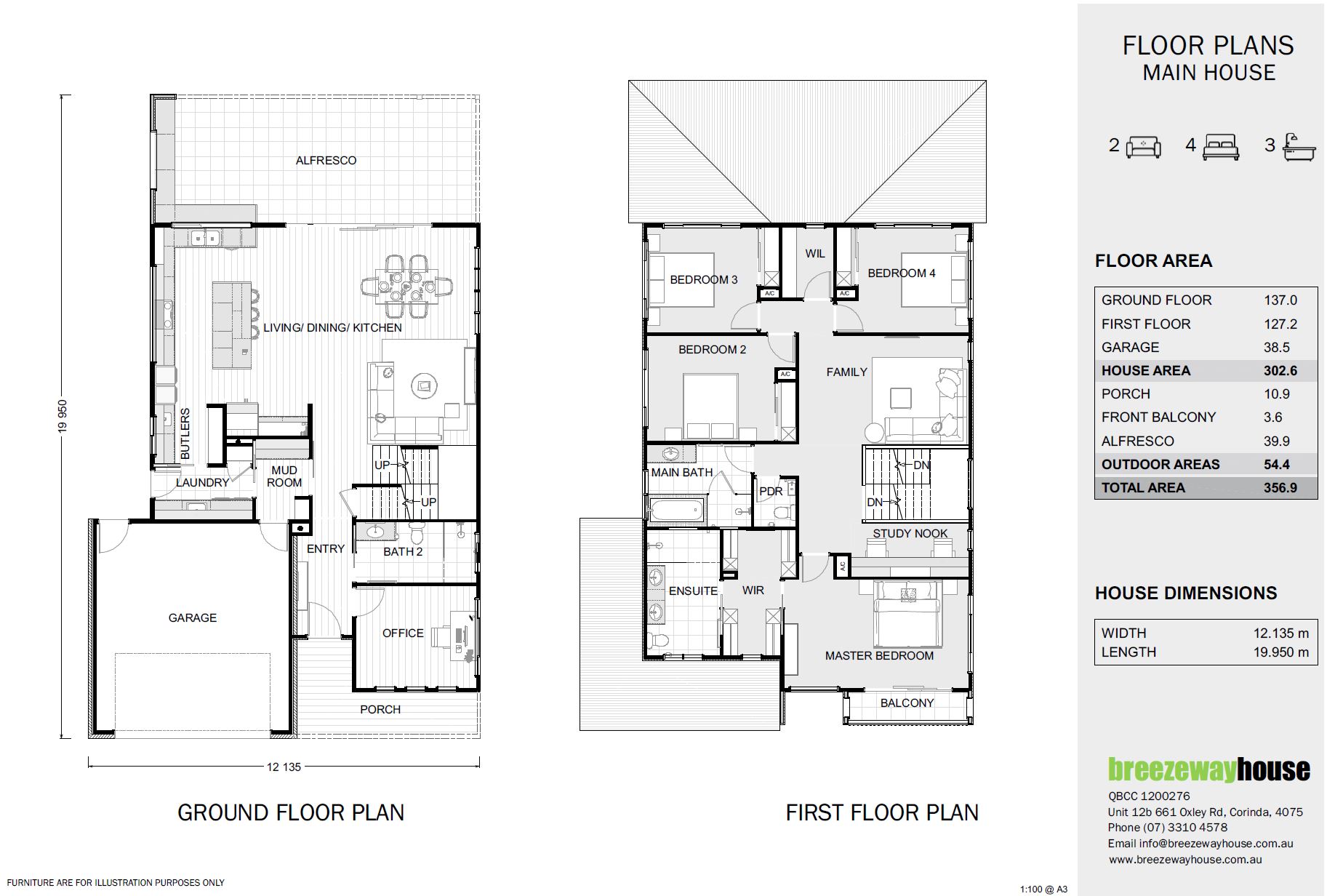 Main House Plan